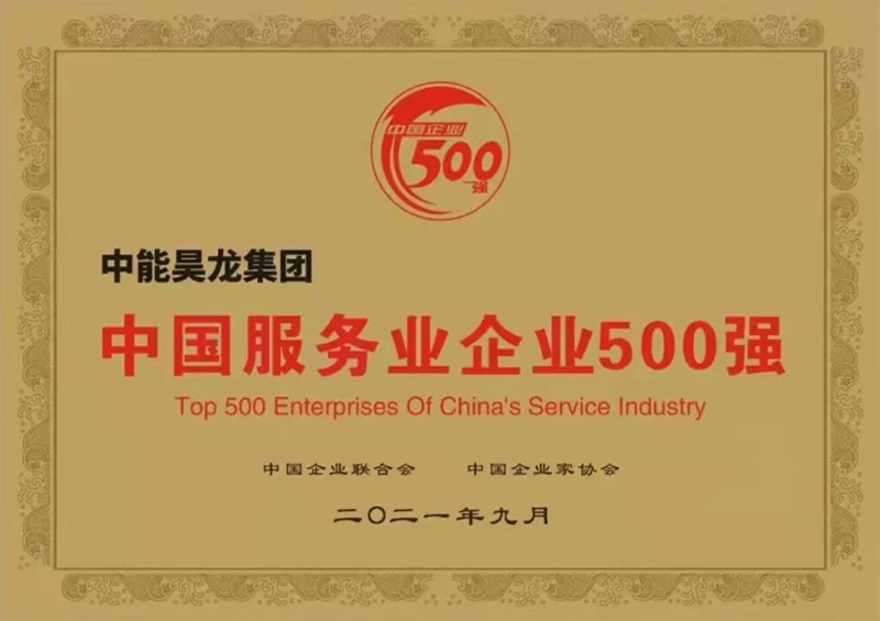 中国服务业企业 500 强